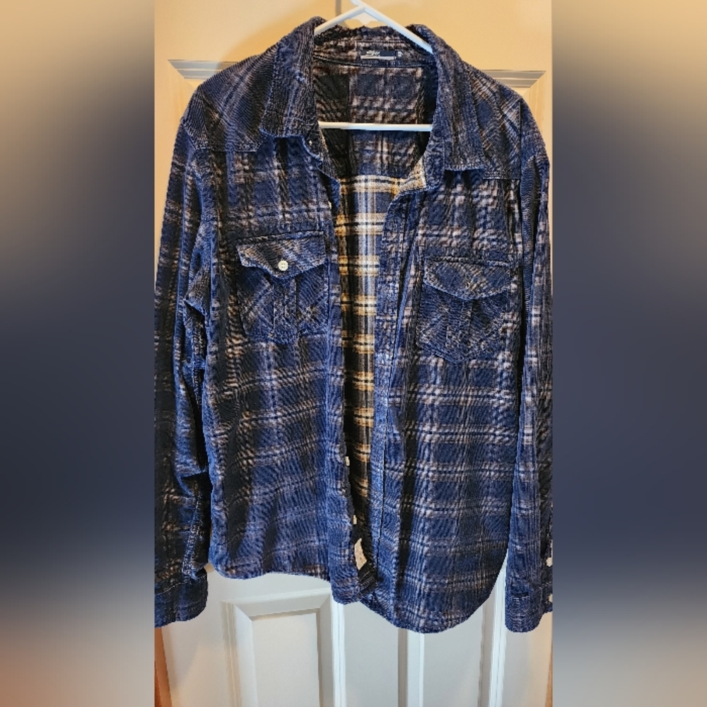 Men's Silver Brand Flannel